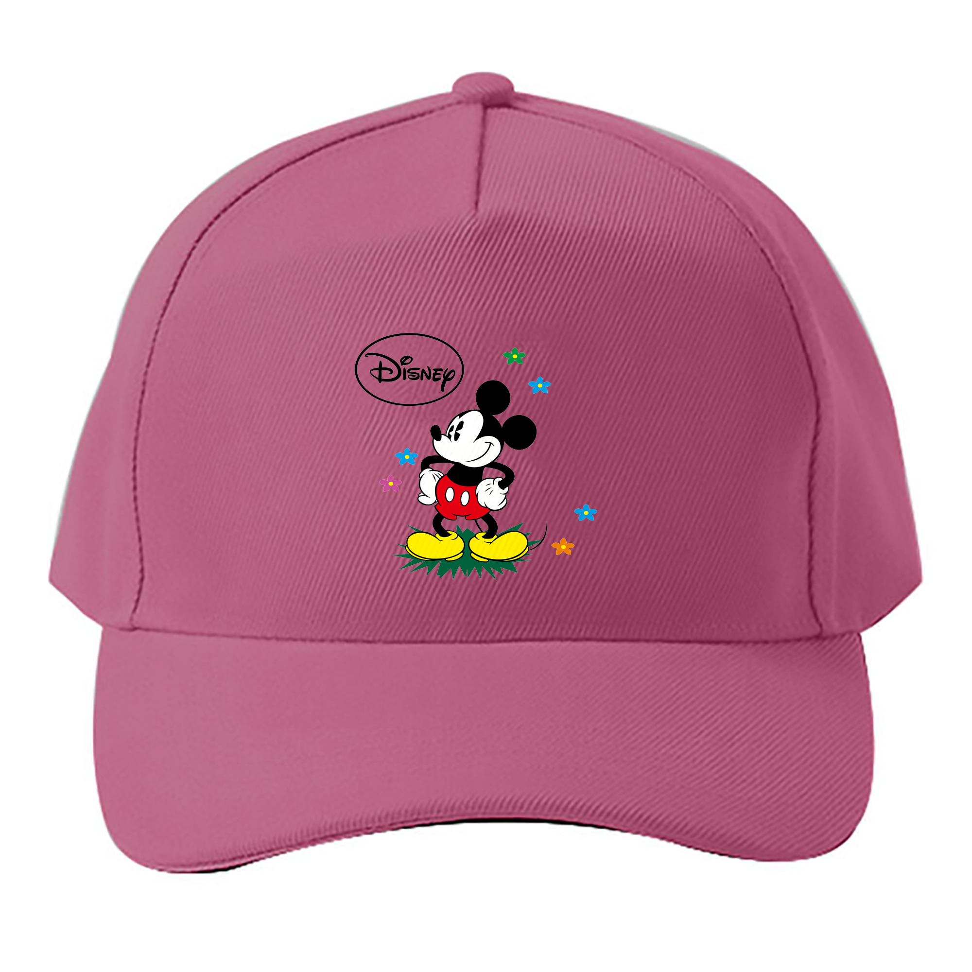 （画像用） ミッキーマウス Mickey Mouse ベースボールキャップ 綿100％ 男女兼用 帽子 スポーツ